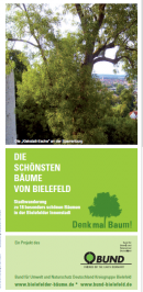 Faltblatt "Die schönsten Bäume von Bielefeld"